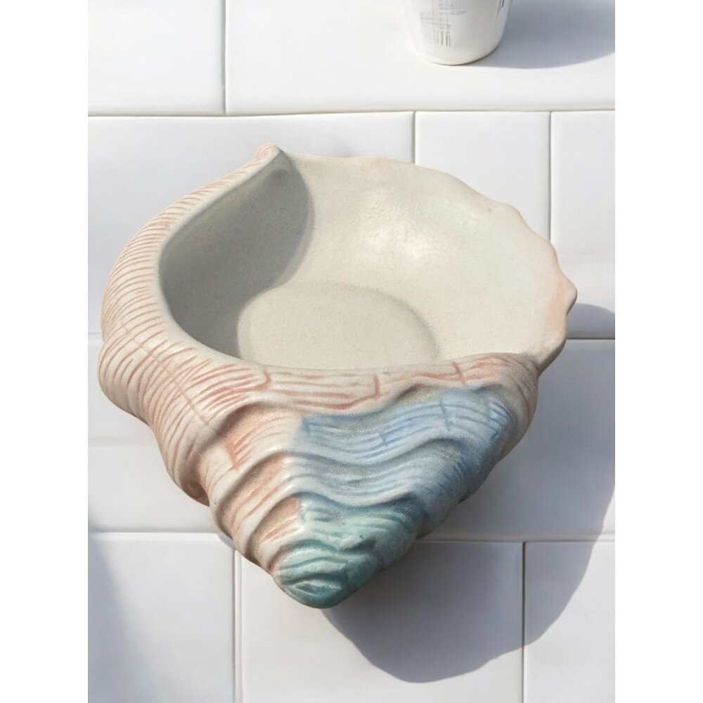 Vintage Springs China Cove Shell Soap Trinket Dish